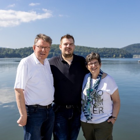 Michaela, Wilfried und Lukas Siebert Michaela, Wilfried und Lukas Siebert